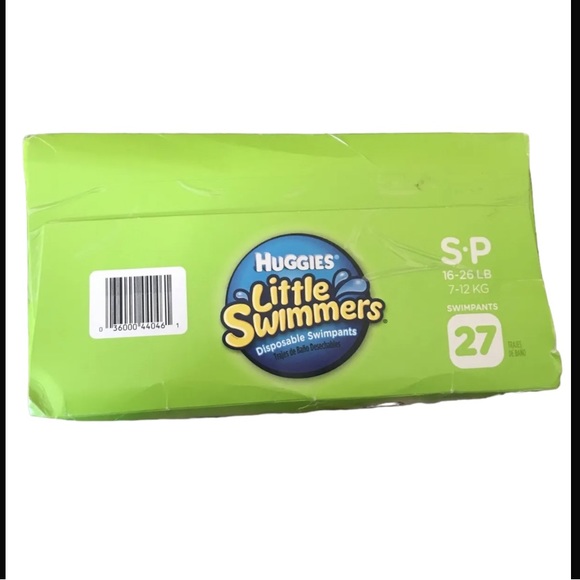 HUGGIES LITTLE SWIMMERS DISP. SWIMPANTS W/BONUS BEACH BALL NEW! - Picture 4 of 4